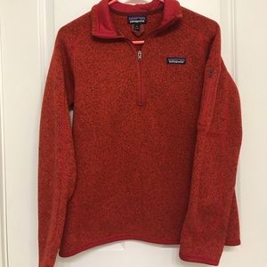 Patagonia Sweatshirt Fleece • burnt orange • Sz M